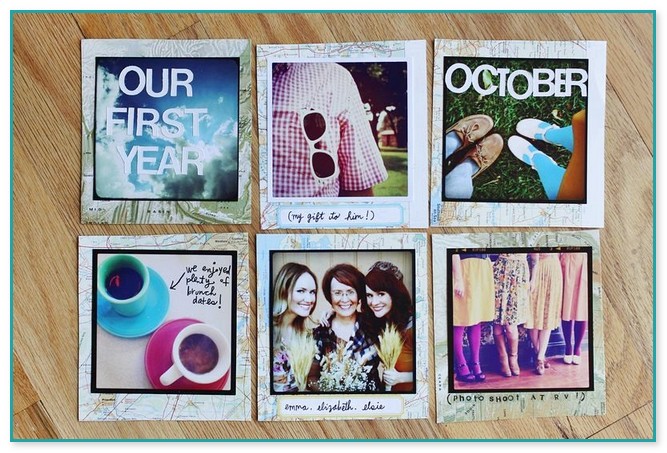 Our First Year Together Scrapbook Ideas
