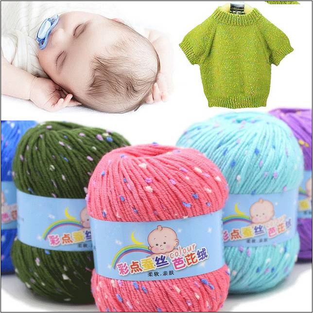 Baumwolle Zum Stricken Für Baby