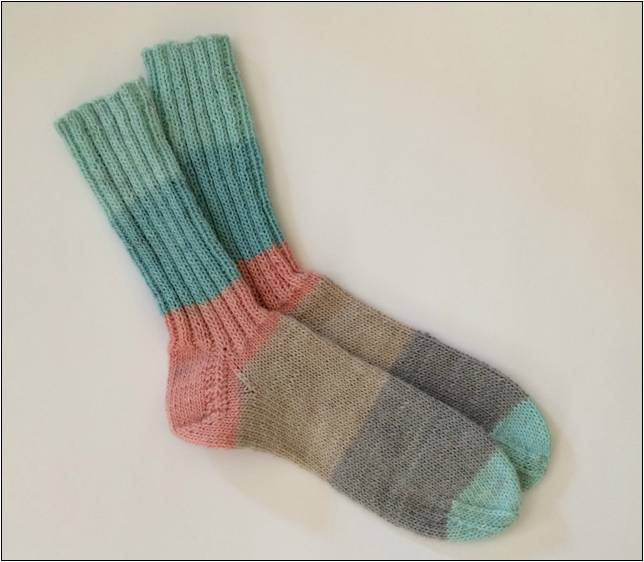 Socken Stricken Mit Baumwolle